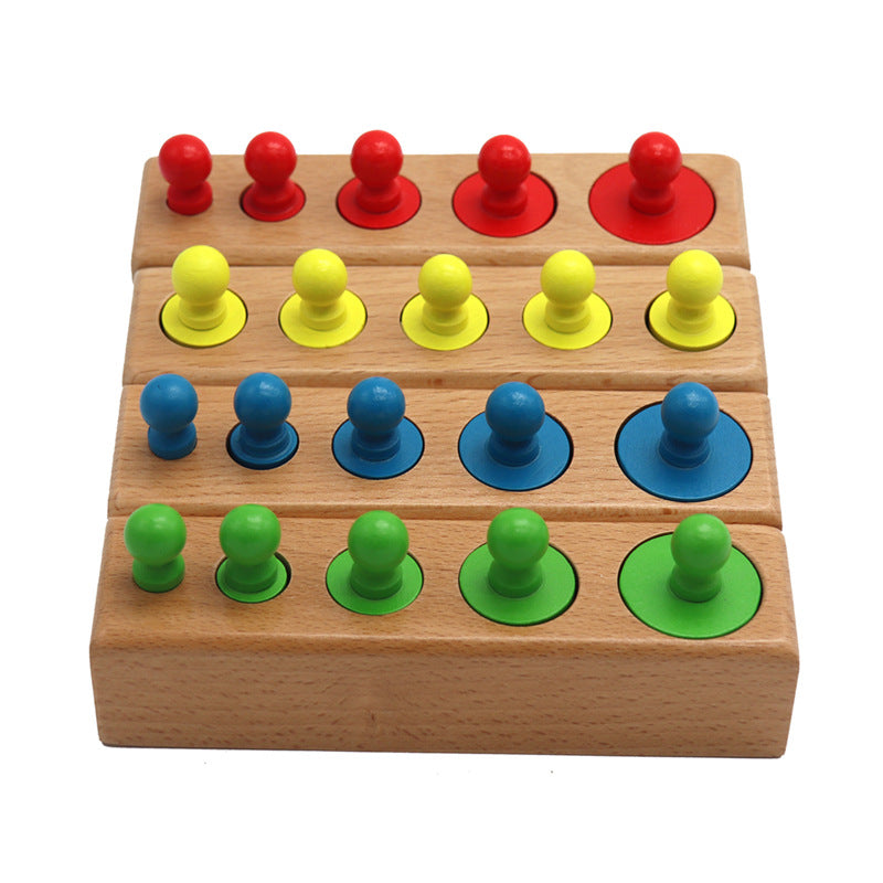 Montessori Building Blocks - Early Education Wooden Toy Set