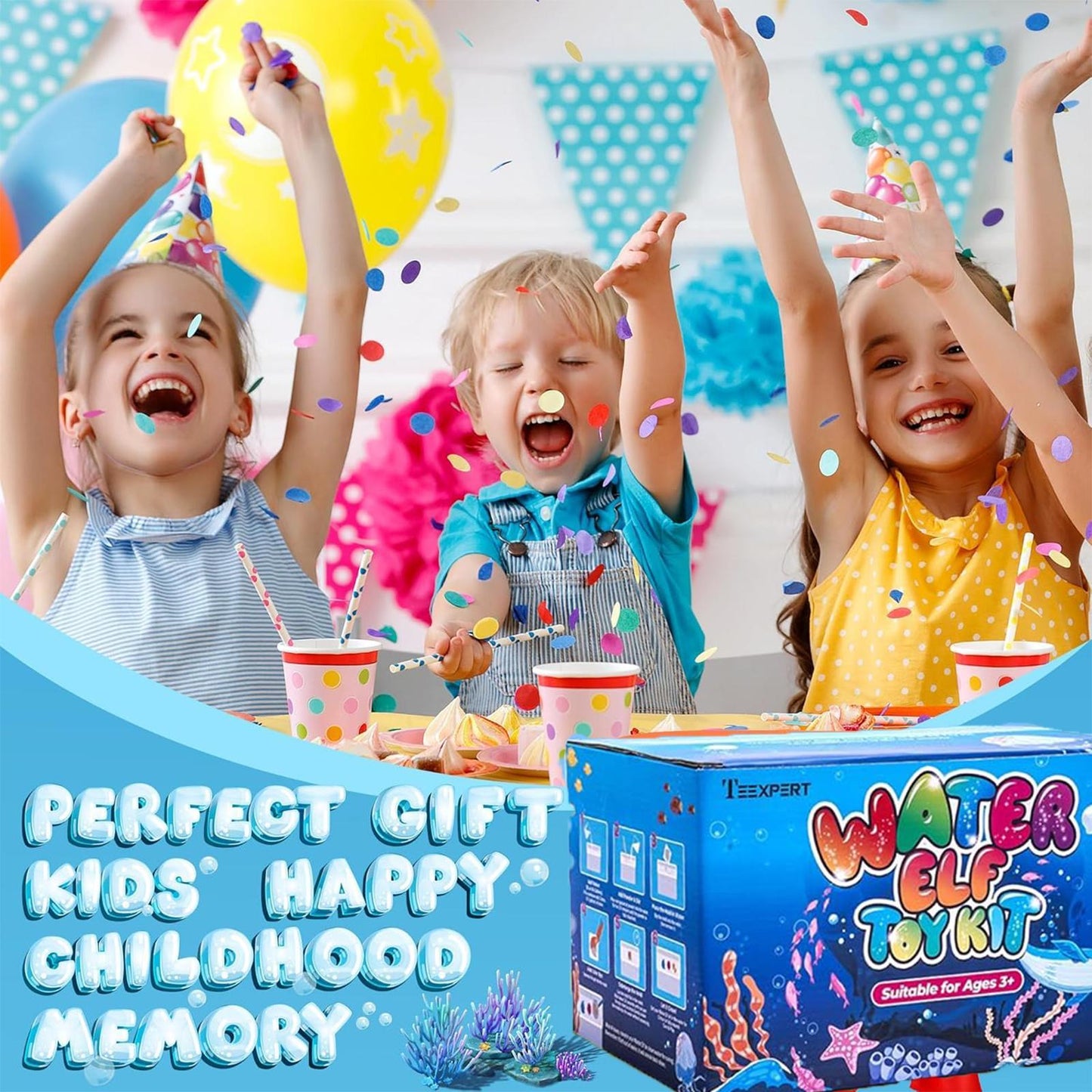 Magic Gel Water Pet Set - DIY Slow-Rebound Toy Craft Kit