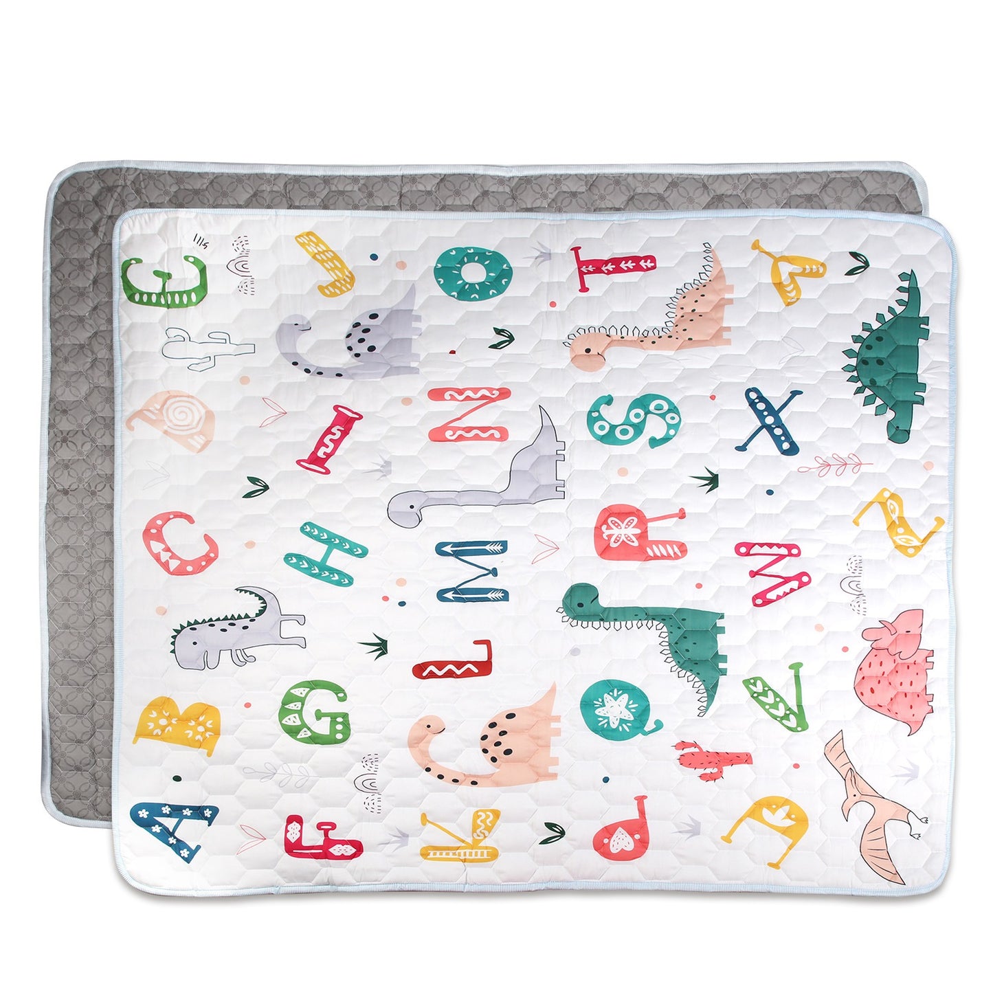 Baby Play Mat - Non-Slip Foldable Crawling Mat (71x59" or 50x50")