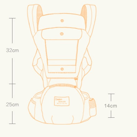 Multi-Functional Baby Hip Seat Carrier - Ergonomic Waist Stool