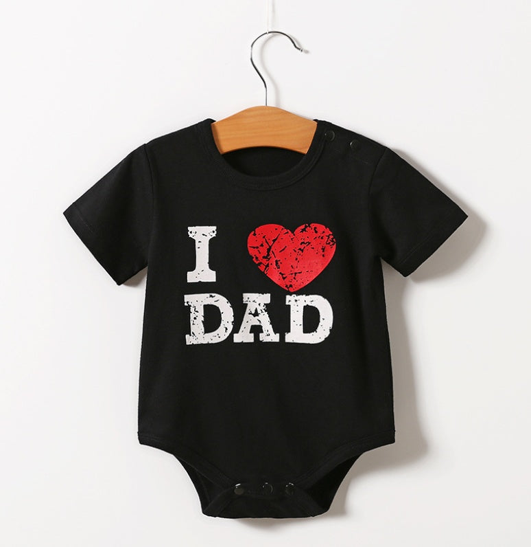 Baby Short Sleeve Triangle Romper - Summer Body Onesie