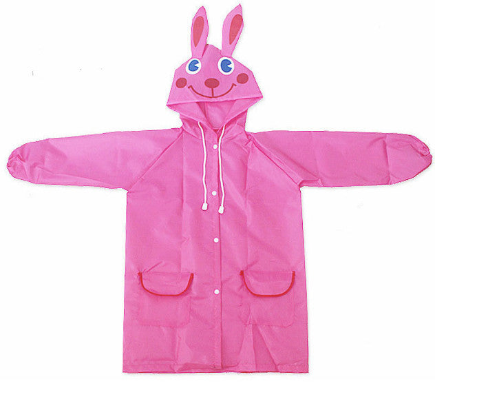 Kids Funny Raincoat - Waterproof Rain Jacket for Children