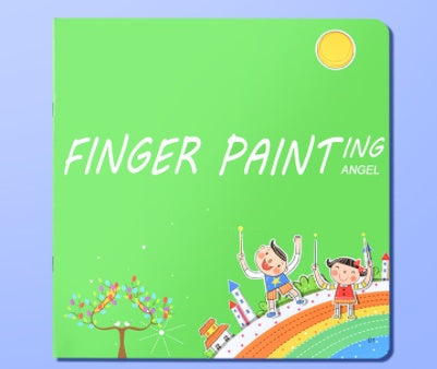 Finger Paint Set - Non-Toxic Washable Pigment for Kids