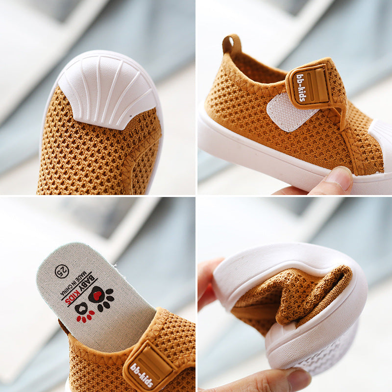Baby Casual Shoes - Non-Slip Soft Bottom Sneakers for Spring