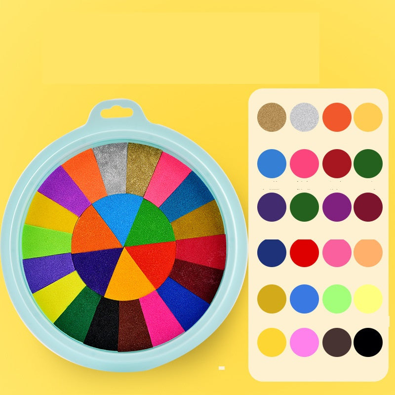 Finger Paint Set - Non-Toxic Washable Pigment for Kids
