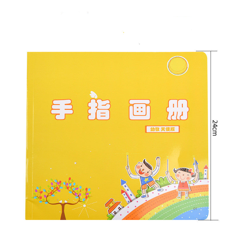 Finger Paint Set - Non-Toxic Washable Pigment for Kids