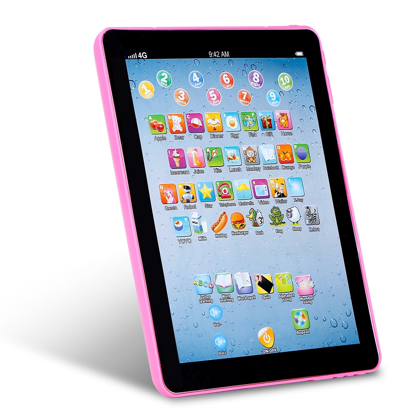 Baby Learning Tablet - Educational Touch Screen Toy for Kids 1-6 Years