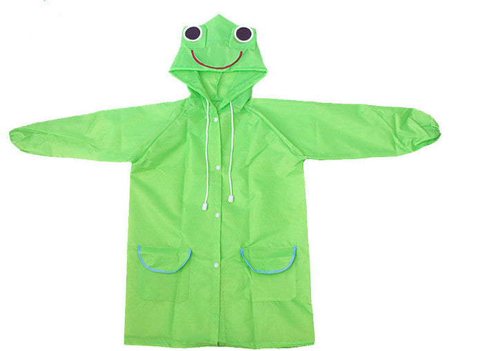 Kids Funny Raincoat - Waterproof Rain Jacket for Children
