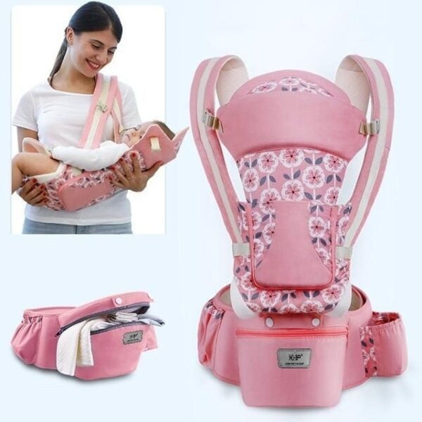 Multi-Functional Baby Hip Seat Carrier - Ergonomic Waist Stool