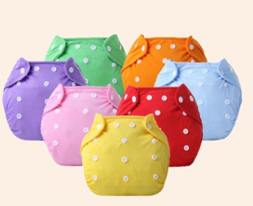 Adjustable Washable Diaper Pants - Waterproof Reusable Baby Diapers