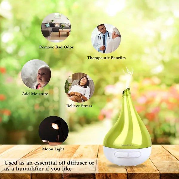 Cool Mist Humidifier - Ultrasonic Aroma Diffuser for Nursery & Home
