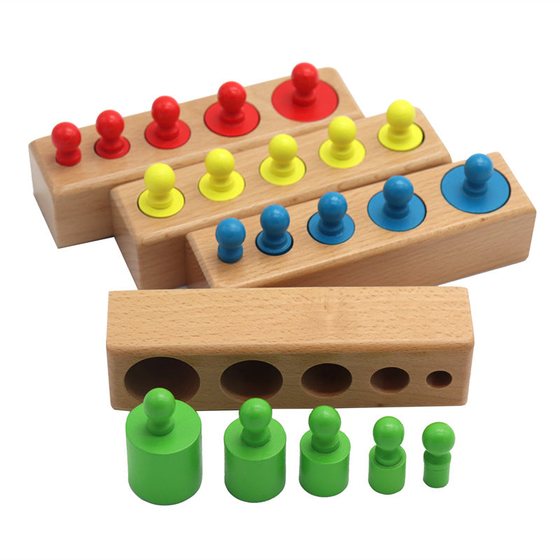 Montessori Building Blocks - Early Education Wooden Toy Set