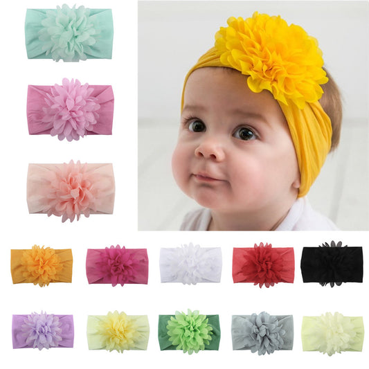 Baby Flower Headband - Chiffon Princess Hair Accessories