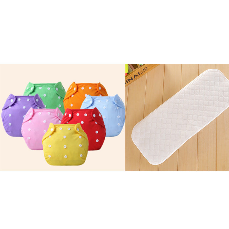 Adjustable Washable Diaper Pants - Waterproof Reusable Baby Diapers