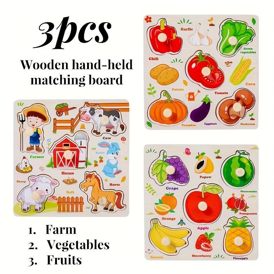 Wooden 3D Puzzle - DIY Assembly Building Kit for Kids