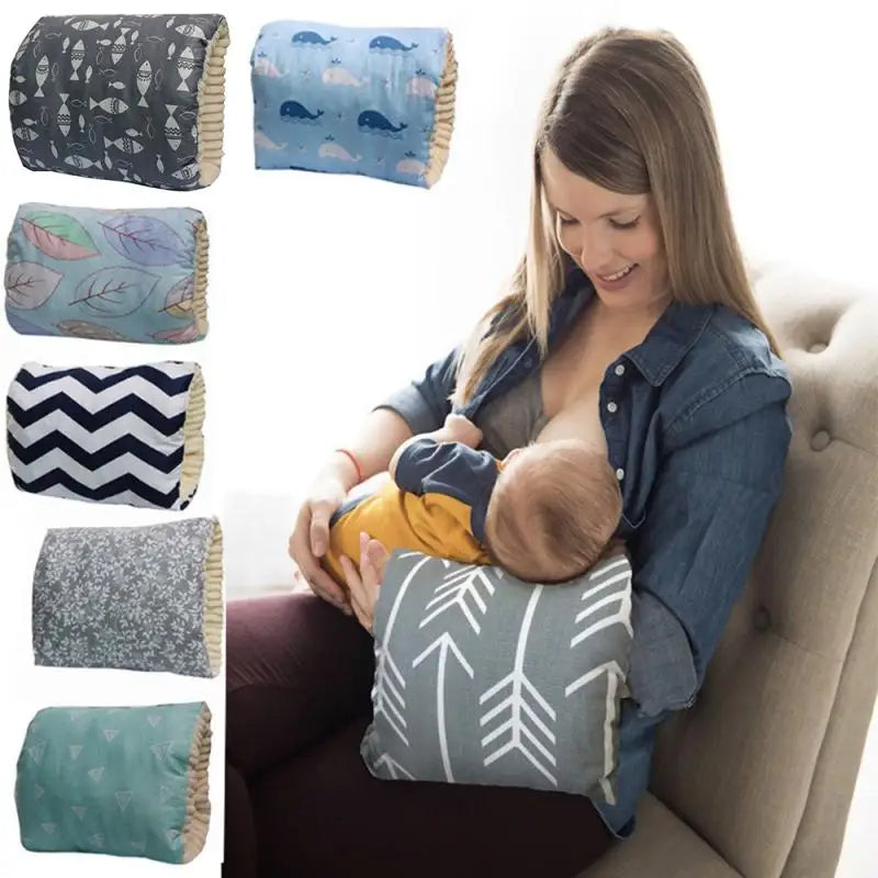 Adjustable Baby Nursing Arm Pillow - Washable Breastfeeding Cushion