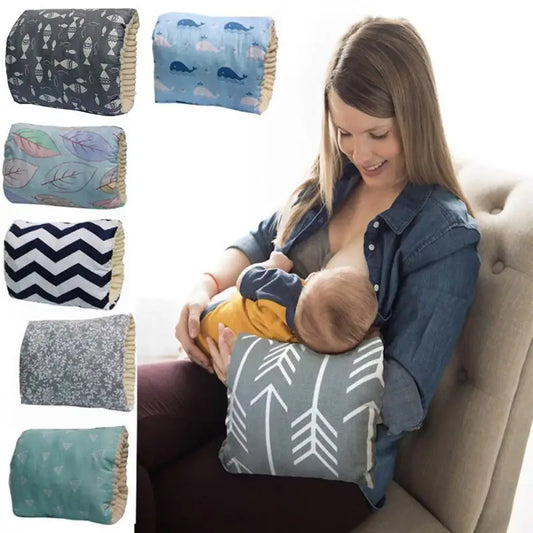 Adjustable Baby Nursing Arm Pillow - Washable Breastfeeding Cushion