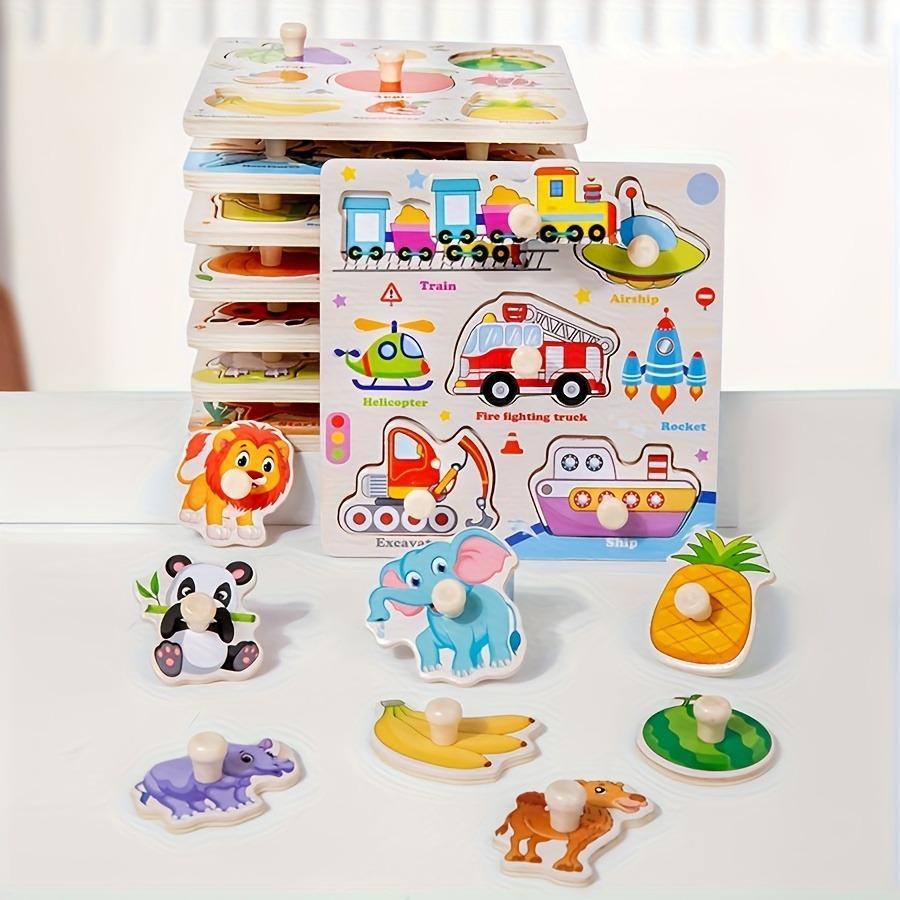 Wooden 3D Puzzle - DIY Assembly Building Kit for Kids