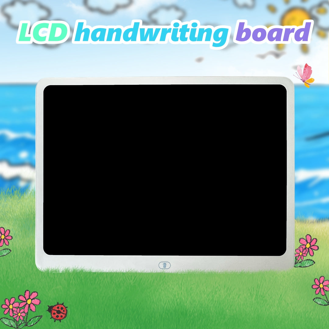 20-Inch LCD Writing Tablet - Colorful Erasable Drawing Board for Kids