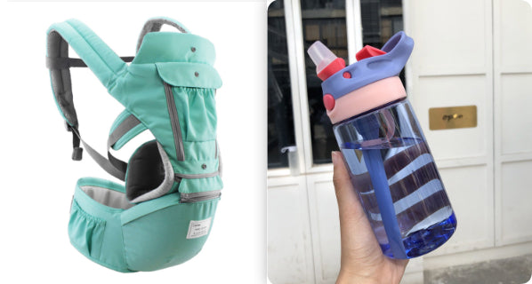 Multi-Functional Baby Hip Seat Carrier - Ergonomic Waist Stool