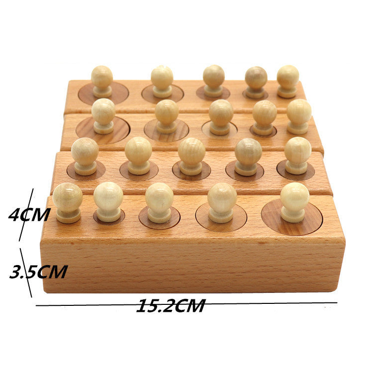 Montessori Building Blocks - Early Education Wooden Toy Set