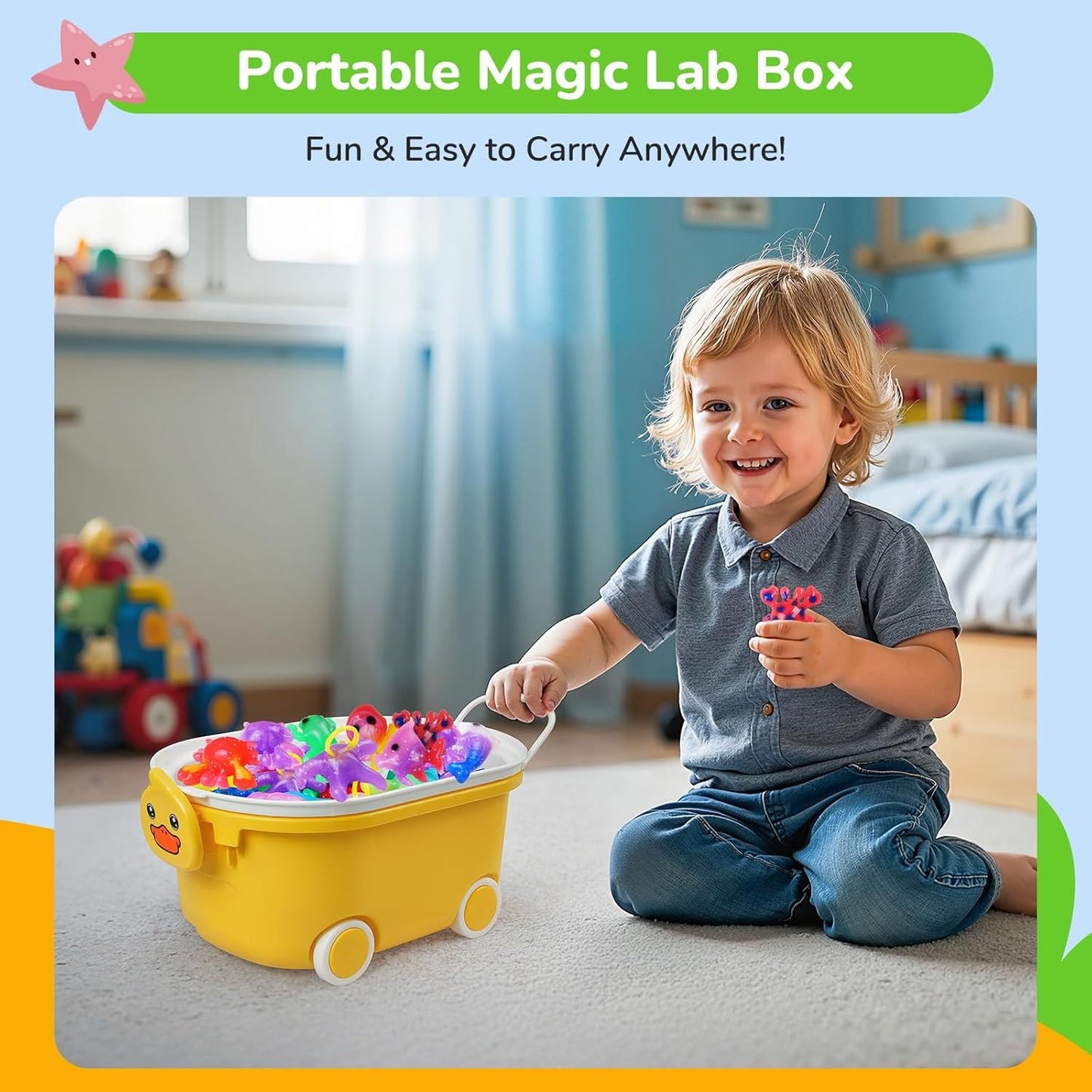 Magic Gel Water Pet Set - DIY Slow-Rebound Toy Craft Kit
