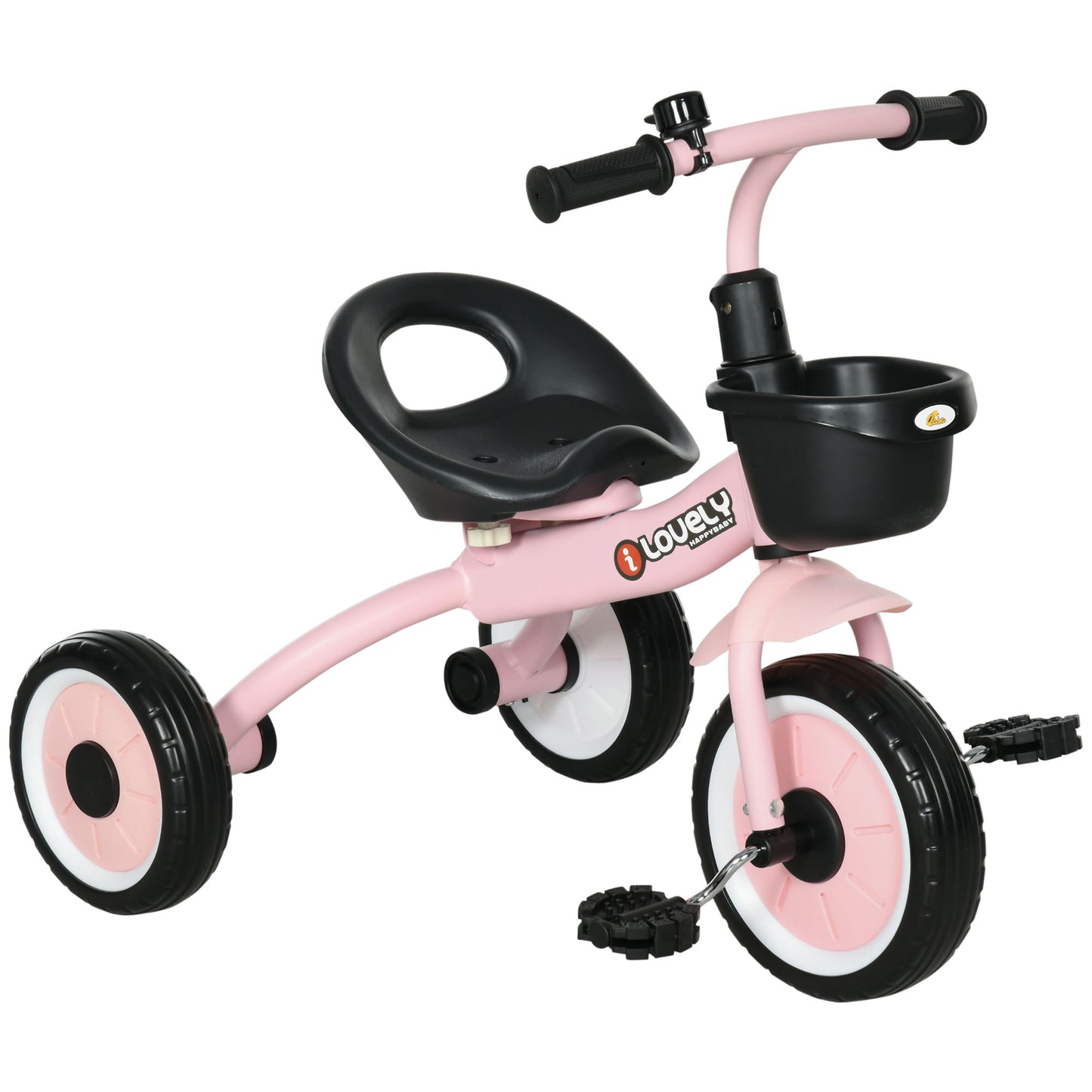 Tricycle for Kids Ages 2-5 - Toddler Bike (Pink)