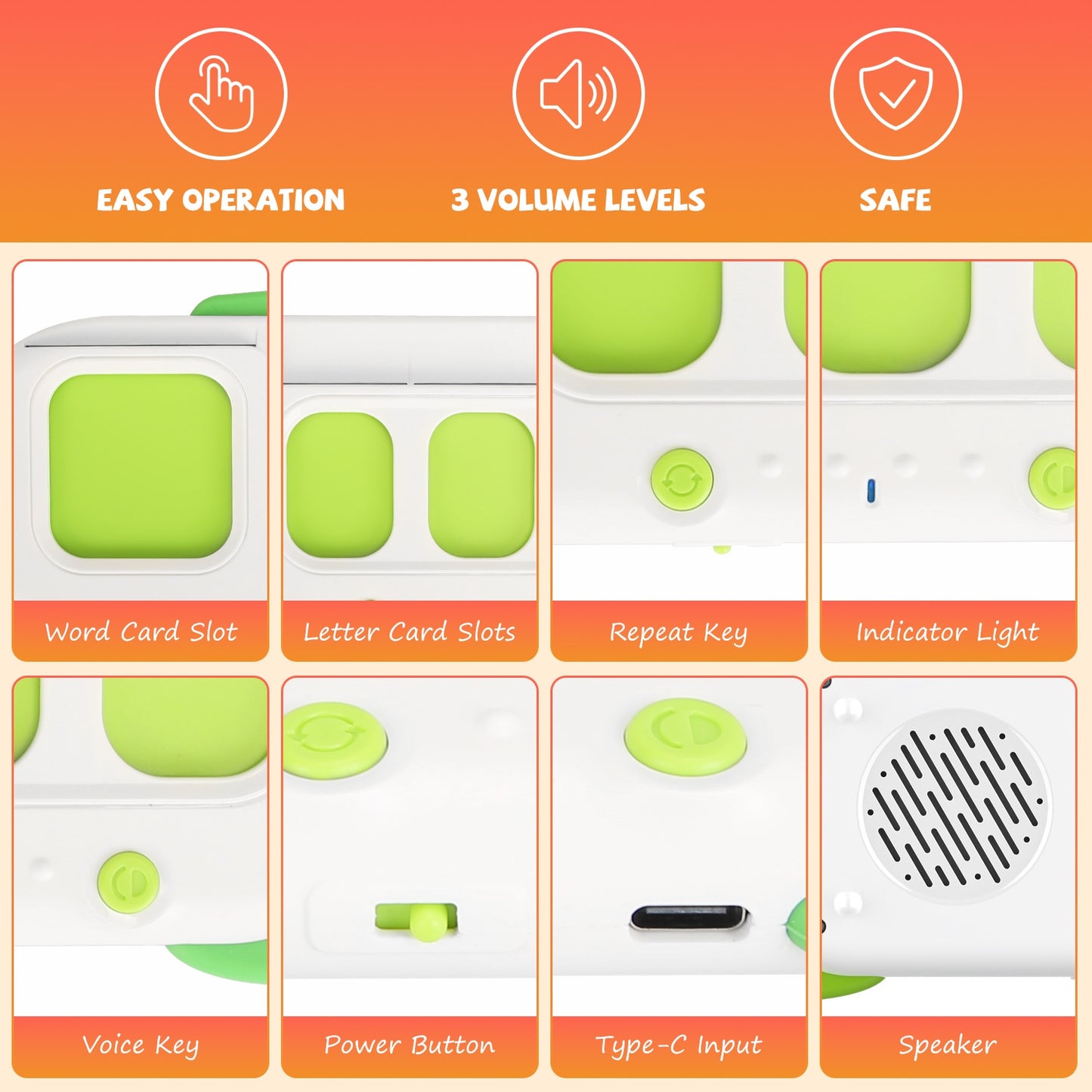Talking Flash Cards & Finger Counting Math Board - Interactive Learning Toy