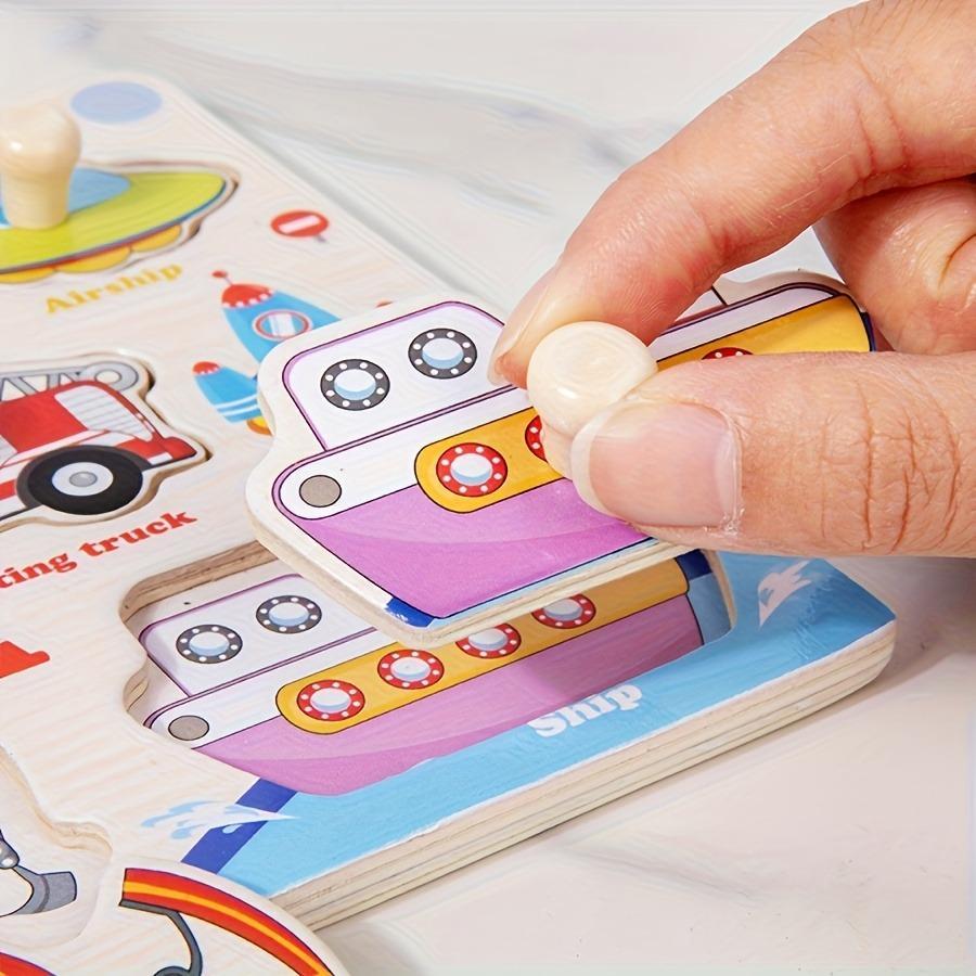 Wooden 3D Puzzle - DIY Assembly Building Kit for Kids