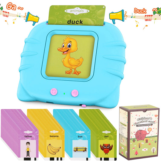 224 Words Talking Flash Cards - Interactive Learning Toy for Toddlers