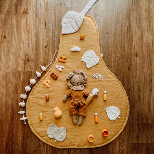 Baby Play Mat - Soft Cotton Floor Mat for Nursery & Playroom