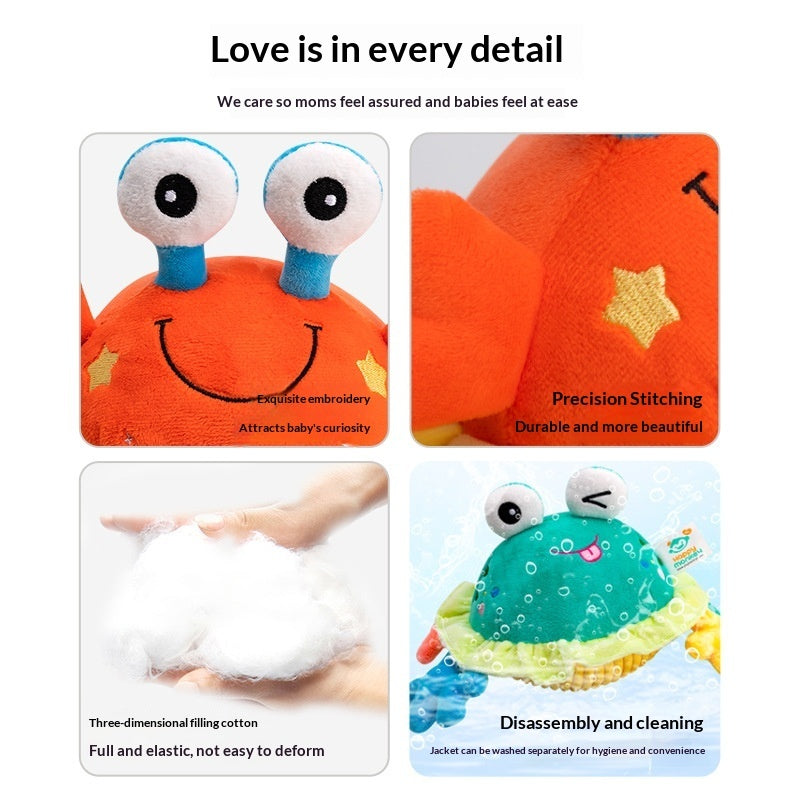 Musical Crab Toy - Interactive Electronic Learning Toy for Babies