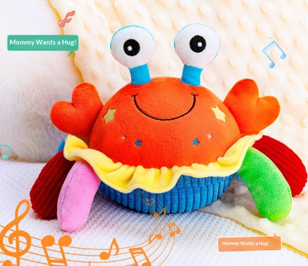 Musical Crab Toy - Interactive Electronic Learning Toy for Babies
