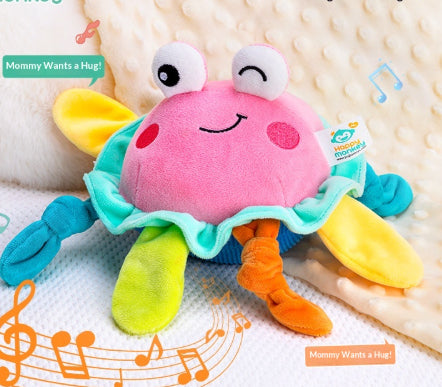 Musical Crab Toy - Interactive Electronic Learning Toy for Babies