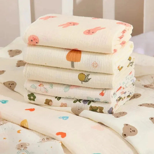 Newborn Cotton Muslin Swaddle Blanket