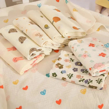 Newborn Cotton Muslin Swaddle Blanket
